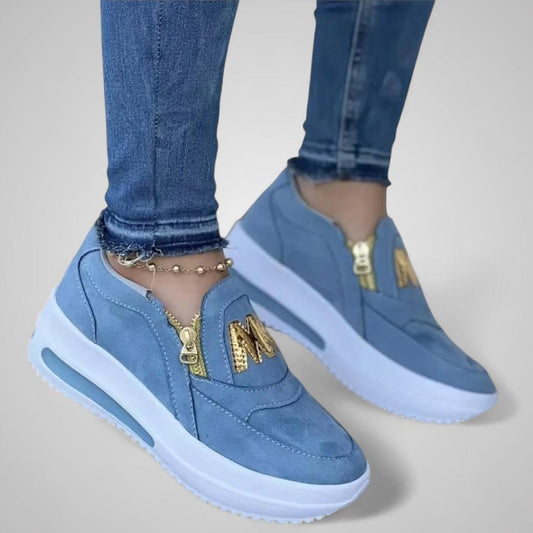 Aurelia Orthopedic Zip Sneakers