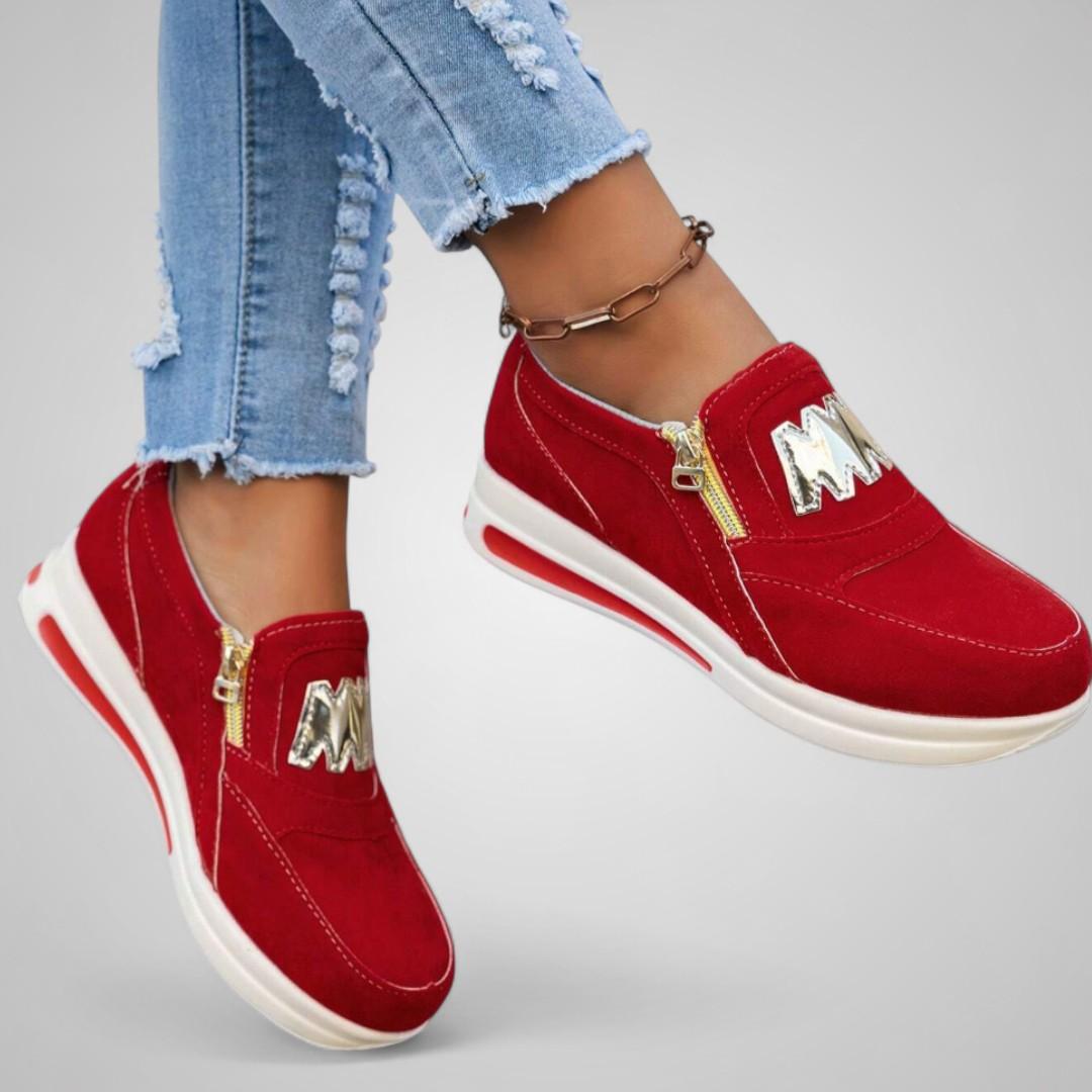 Aurelia Orthopedic Zip Sneakers