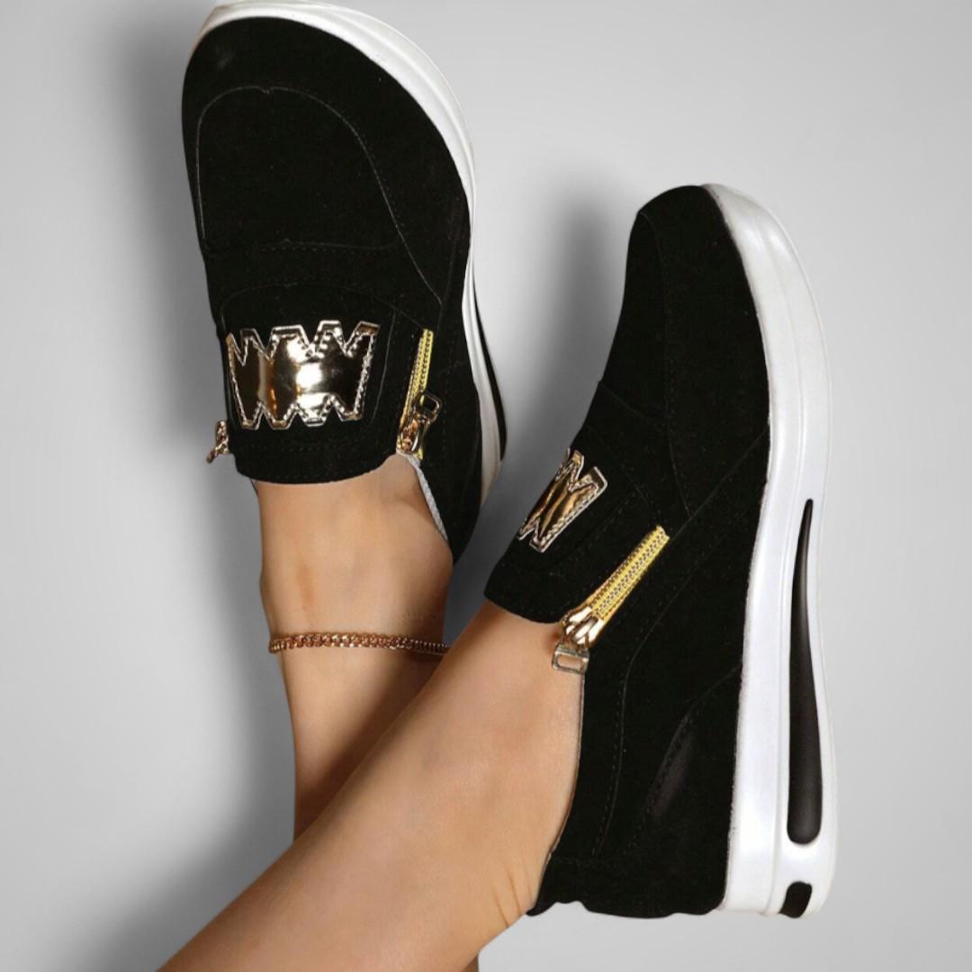 Aurelia Orthopedic Zip Sneakers