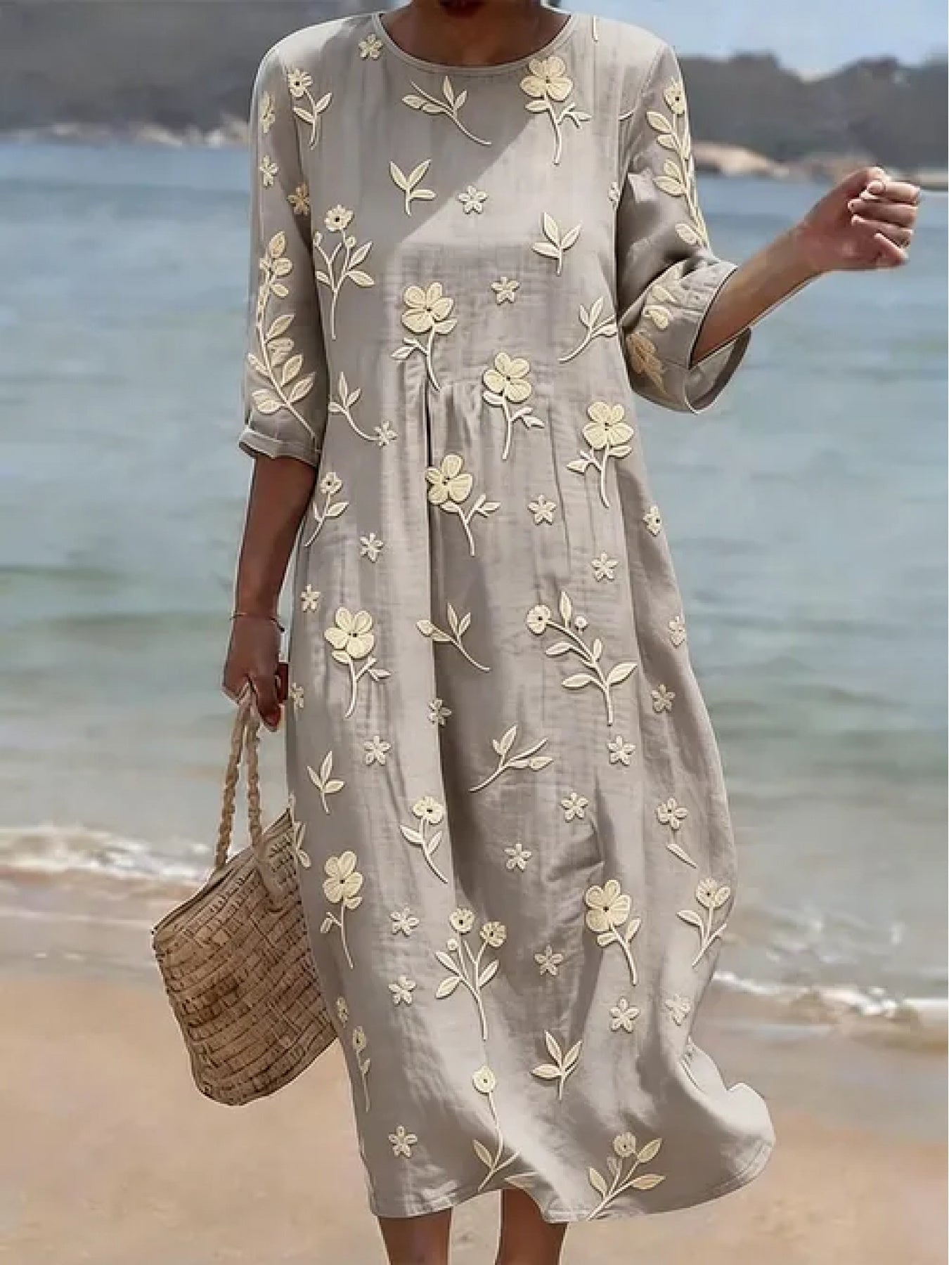 Selena Fit-and-Flare Summer Dress 1