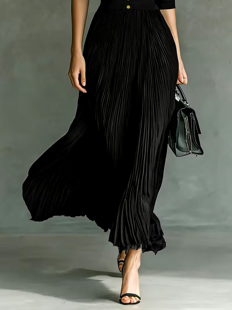 Selena Pleated Maxi Dress 2