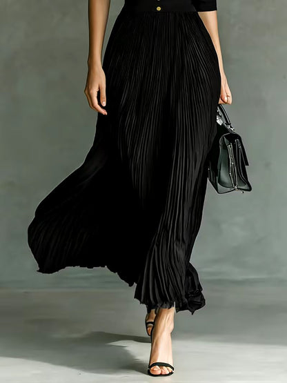 Selena Pleated Maxi Dress 2