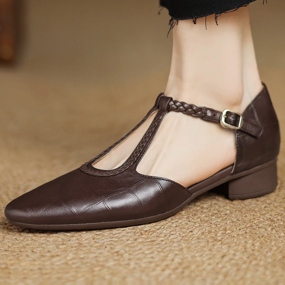 Selena T-Strap Mary Janes 0