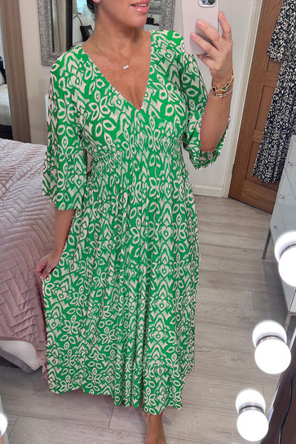 Selene Bohemian Midi Dress 3