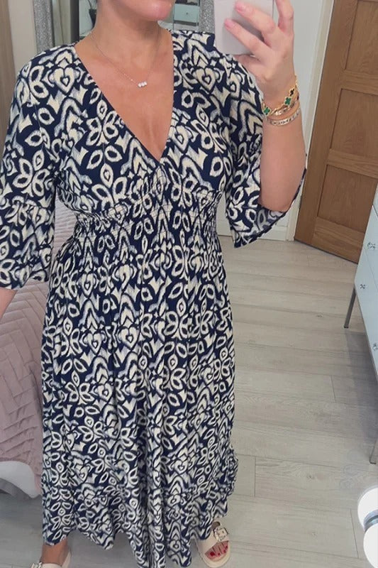 Selene Bohemian Midi Dress 5