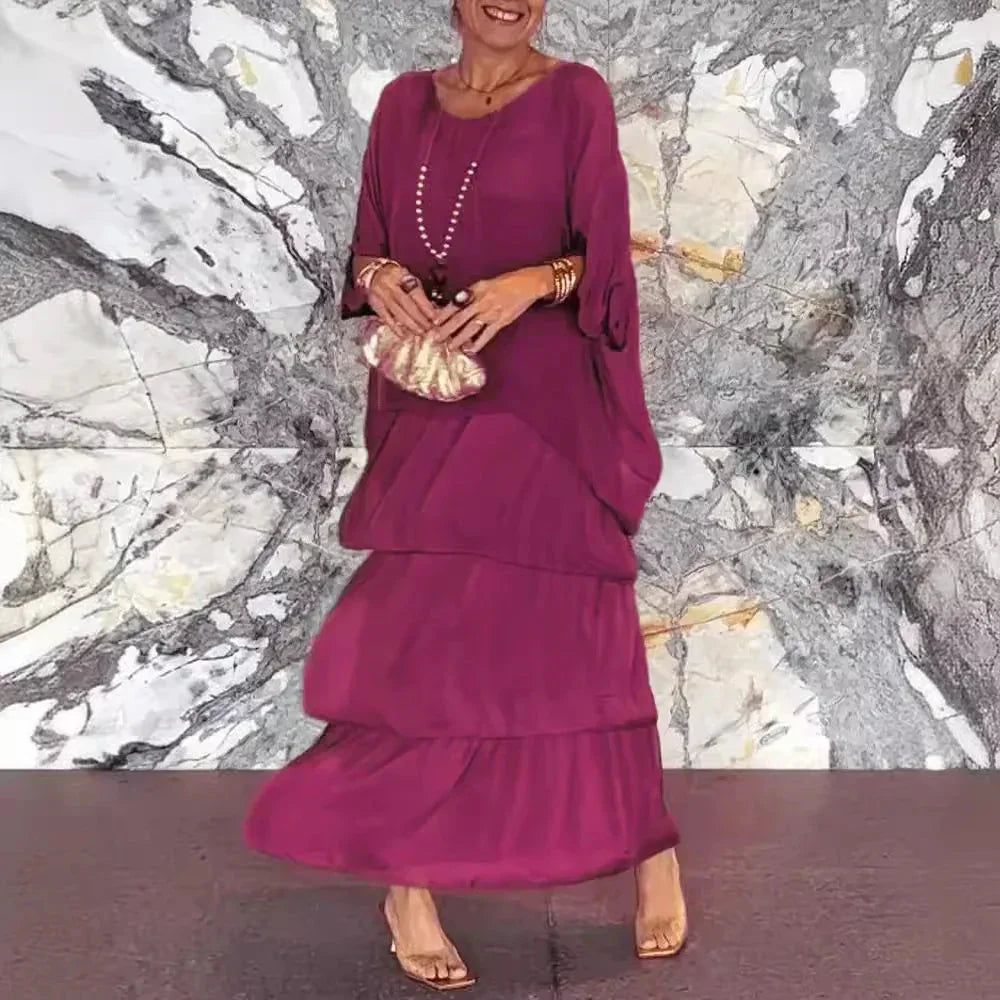 Selene Flowing Maxi Dress 3
