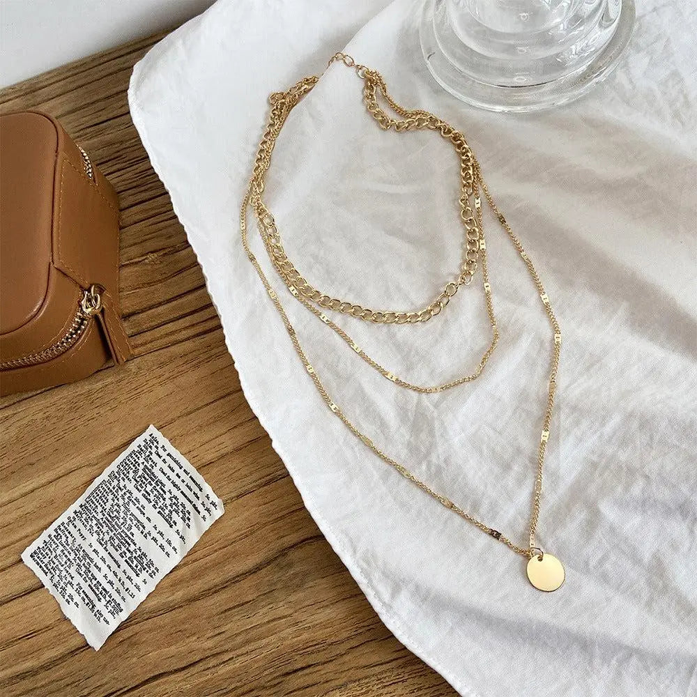 Selene Gold Chain Necklace 2