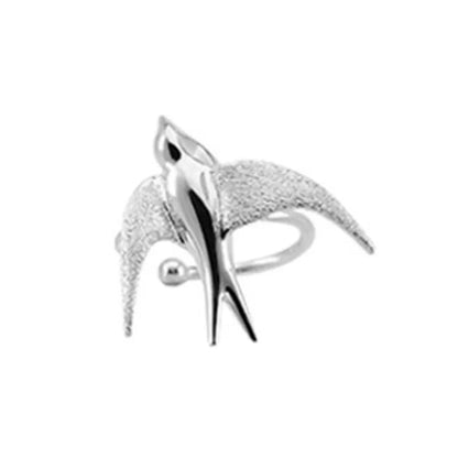 Selene Swallow Bird Clip-On Earrings 3