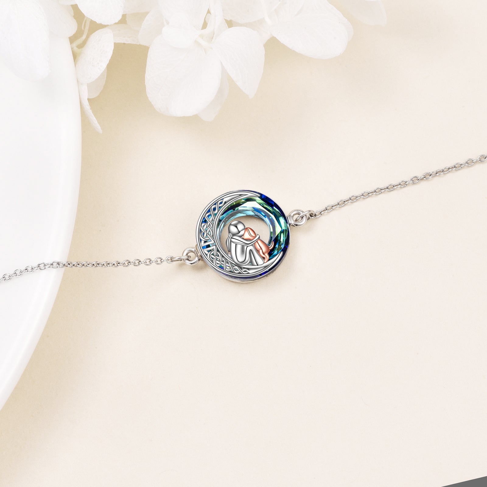 Sienna Adjustable Dog Charm Bracelet 3