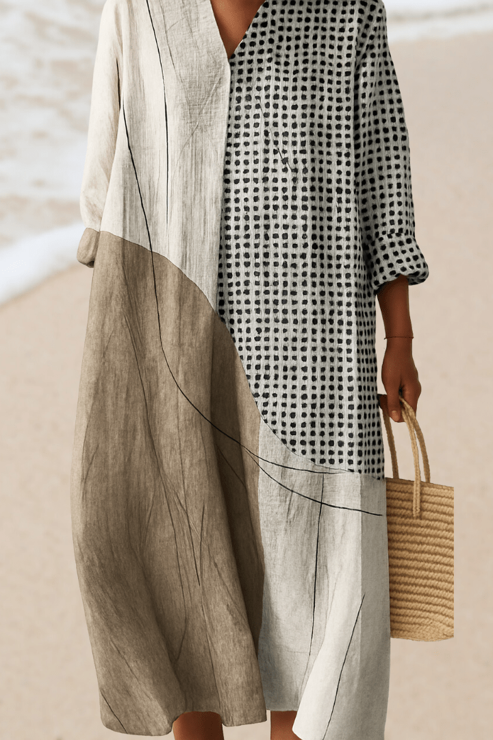 Sienna Asymmetrical Summer Dress 1