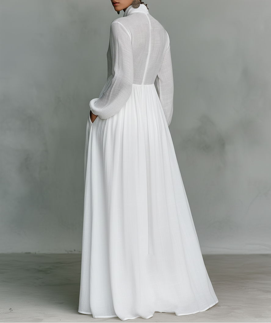 Sienna Button-Front Maxi Dress 1