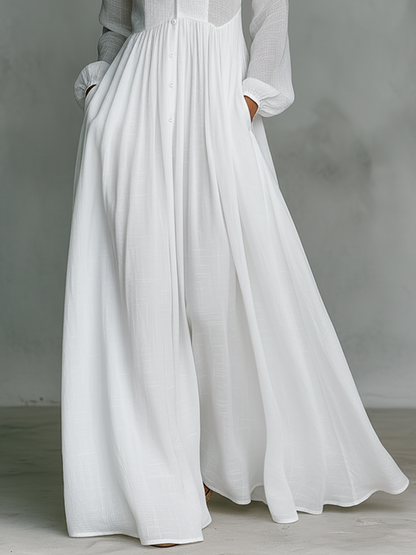 Sienna Button-Front Maxi Dress 3