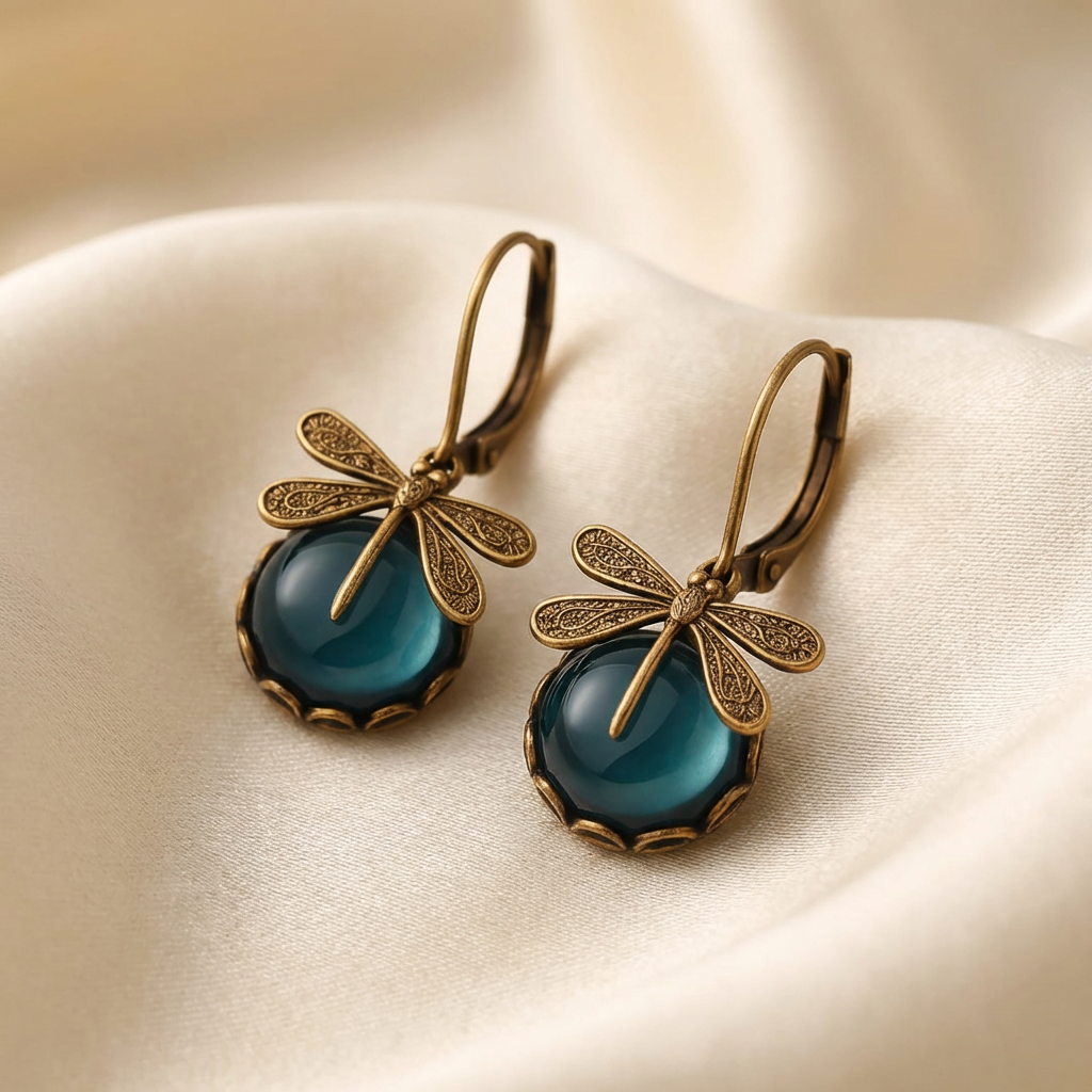 Sienna Dragonfly Earrings 0