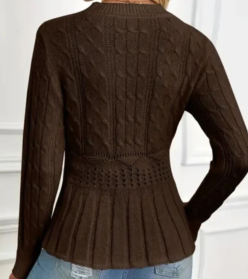 Sienna Flared Peplum Sweater 3