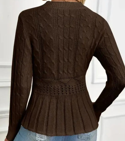 Sienna Flared Peplum Sweater 3