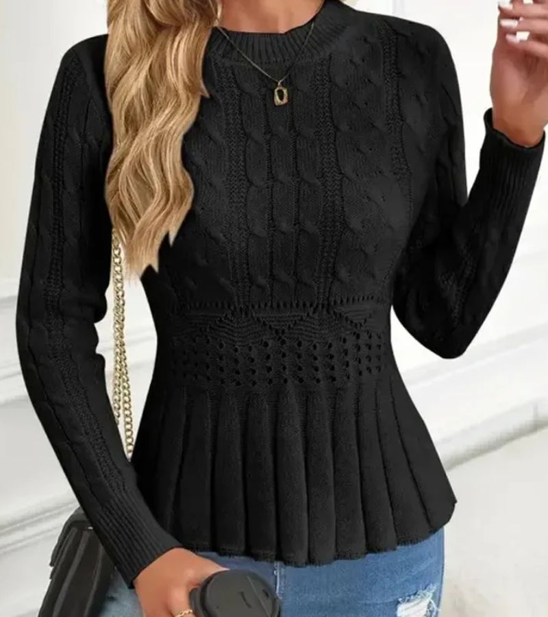 Sienna Flared Peplum Sweater 7