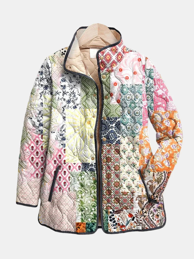 Sienna Floral Quilted Jacket 0