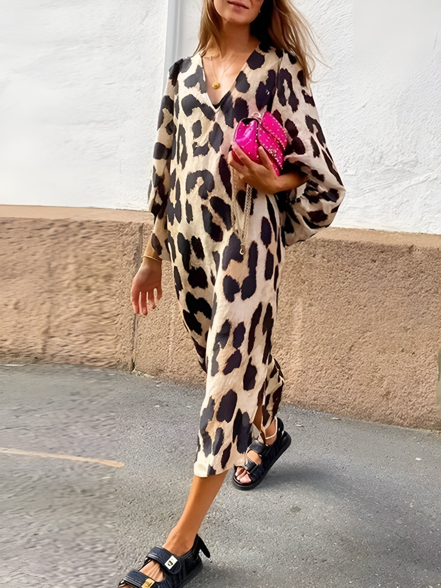 Sienna Leopard Print Dress 0