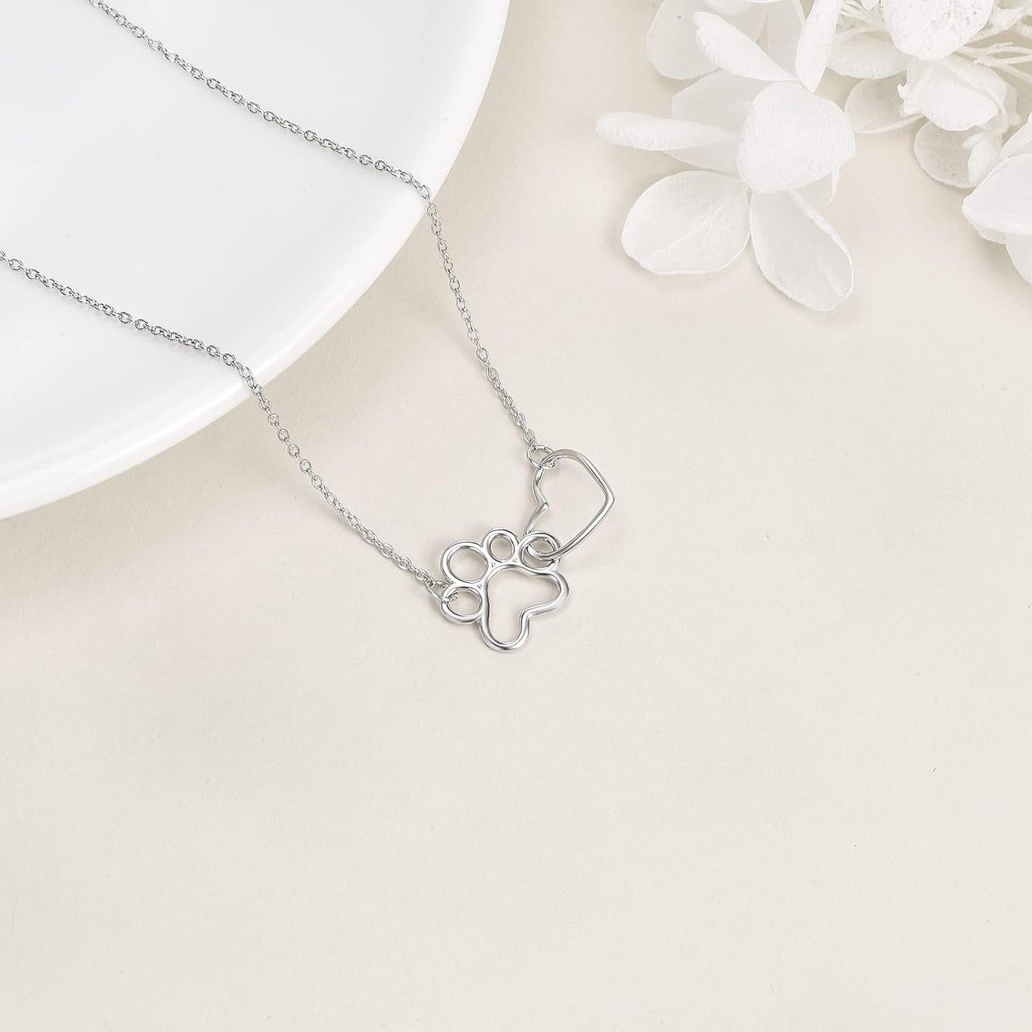 Sienna Paw Print Necklace 0