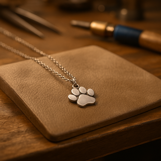 Sienna Paw Print Necklace 0