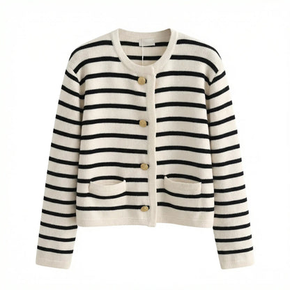 Sienna Striped Cardigan Sweater 2