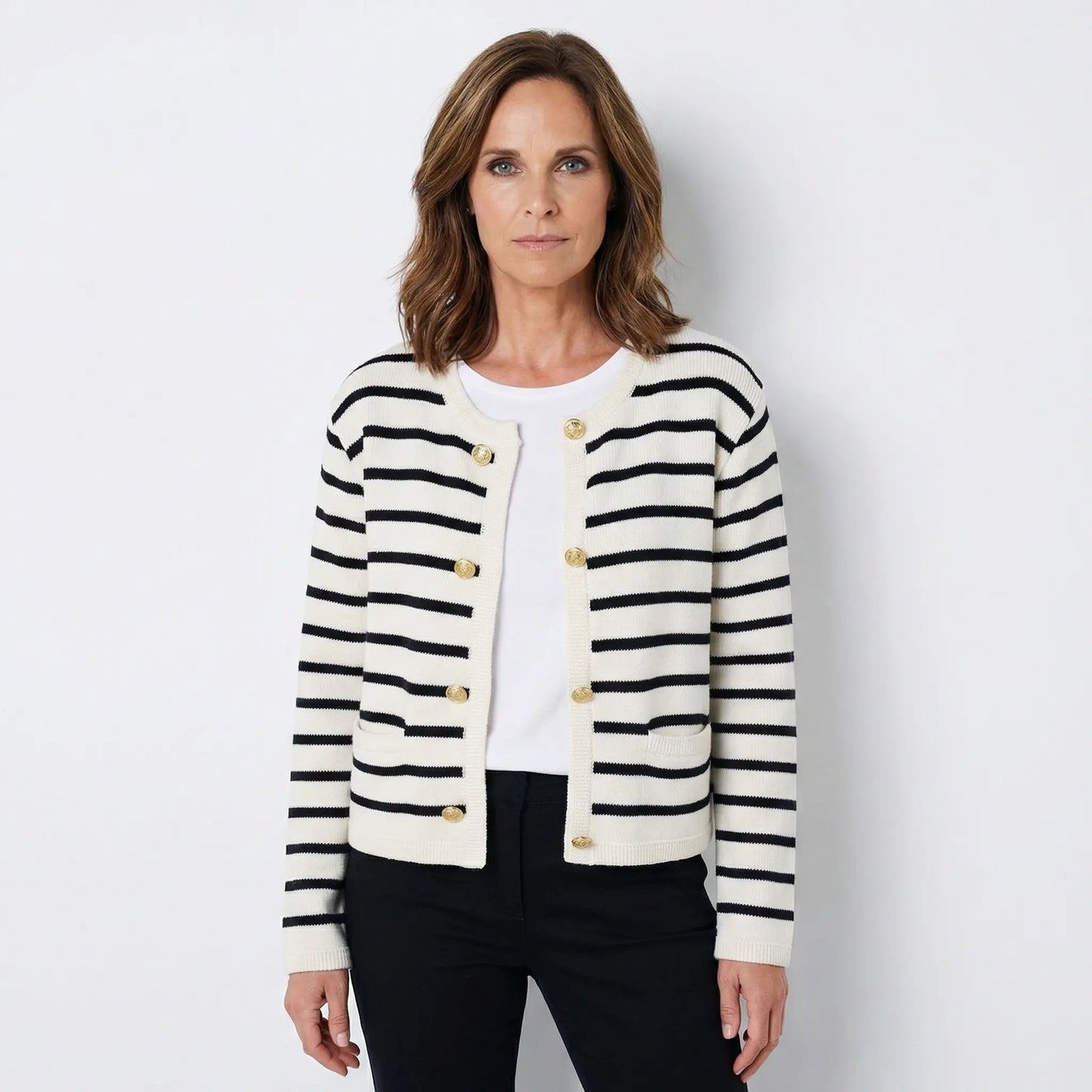 Sienna Striped Cardigan Sweater 3
