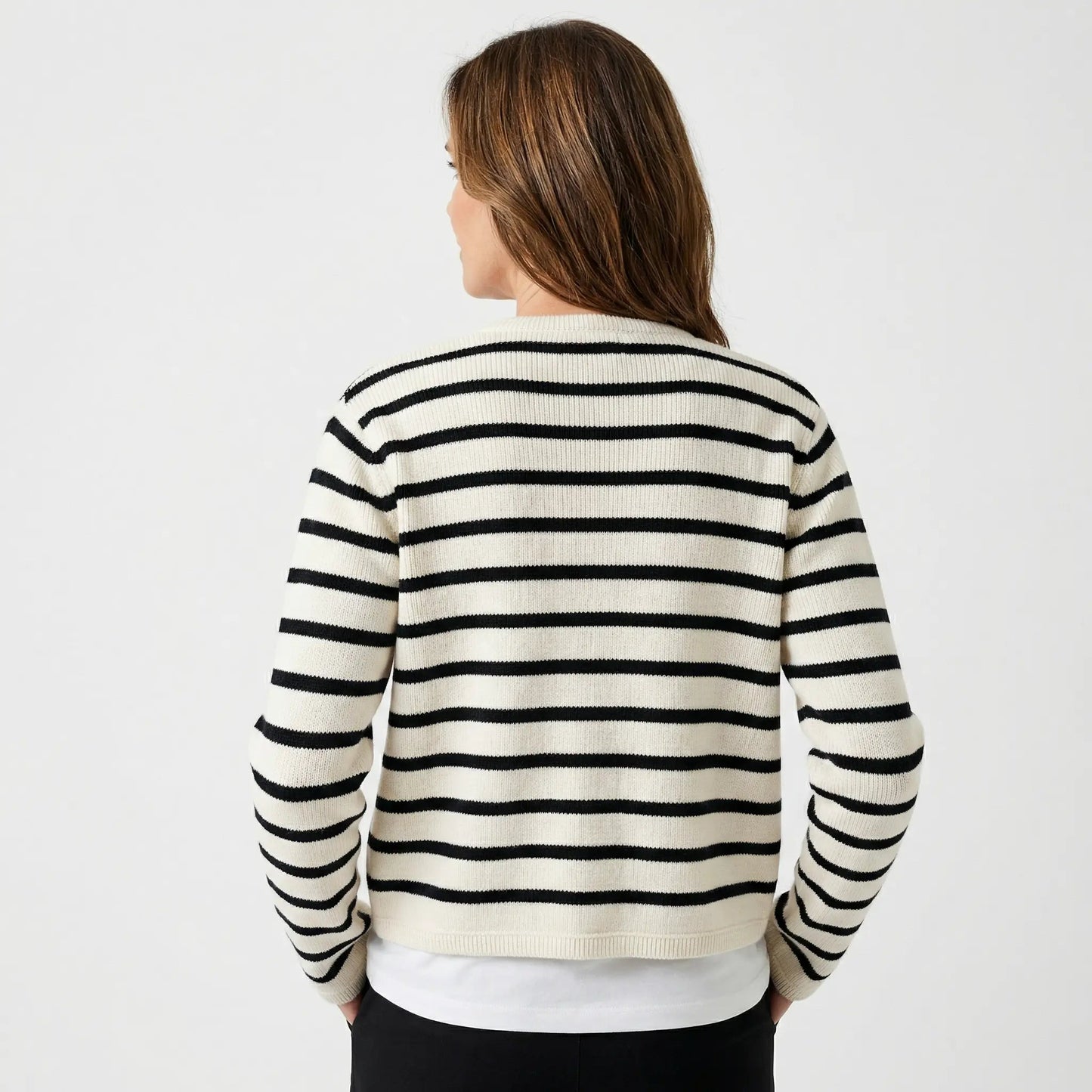 Sienna Striped Cardigan Sweater 8