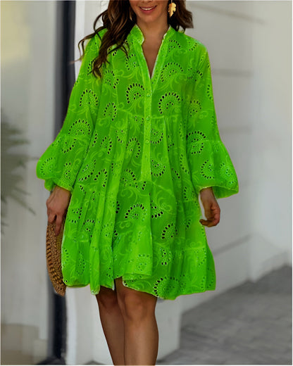 Sienna V-Neck Summer Dress 4