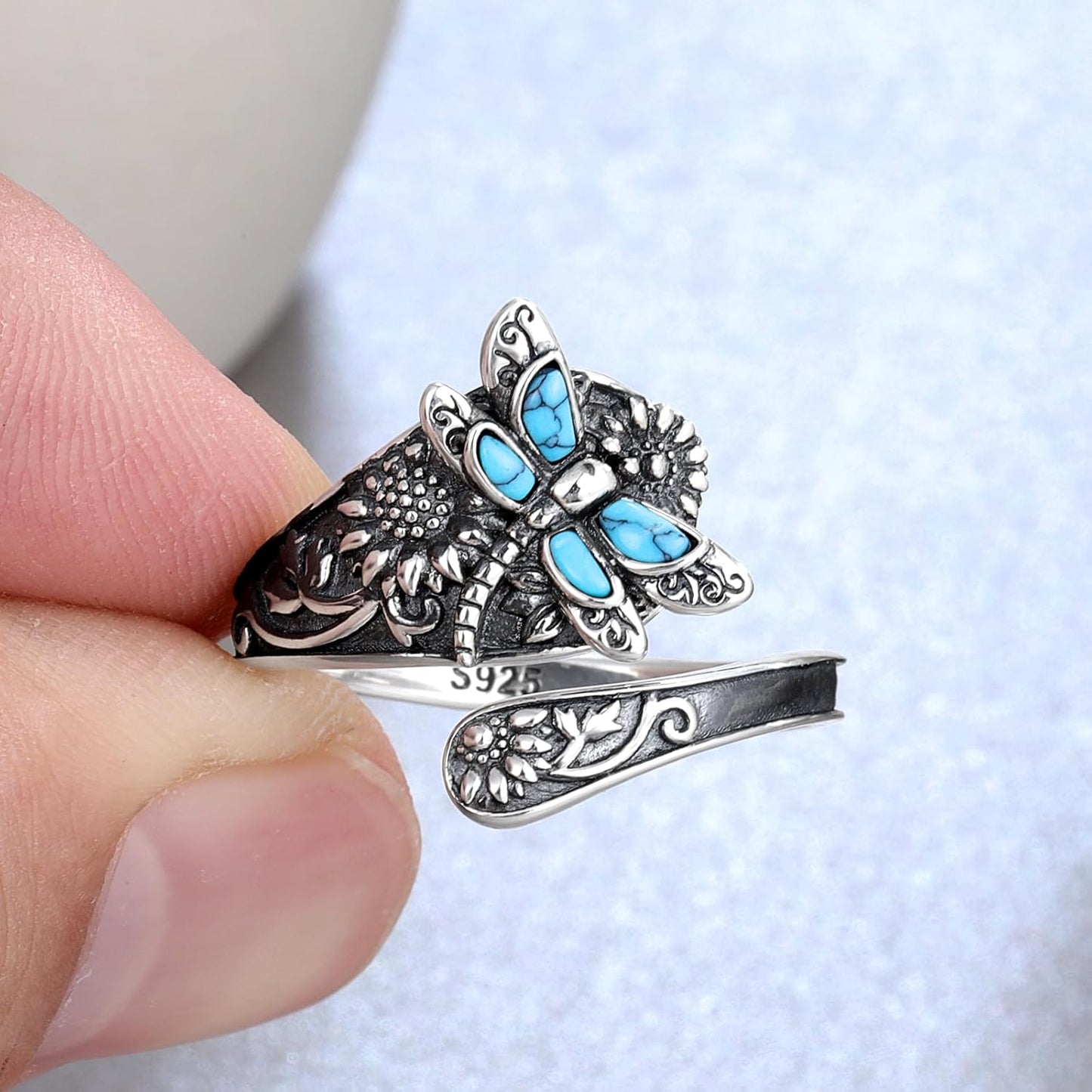 Sienna Vintage Wrap Ring 3