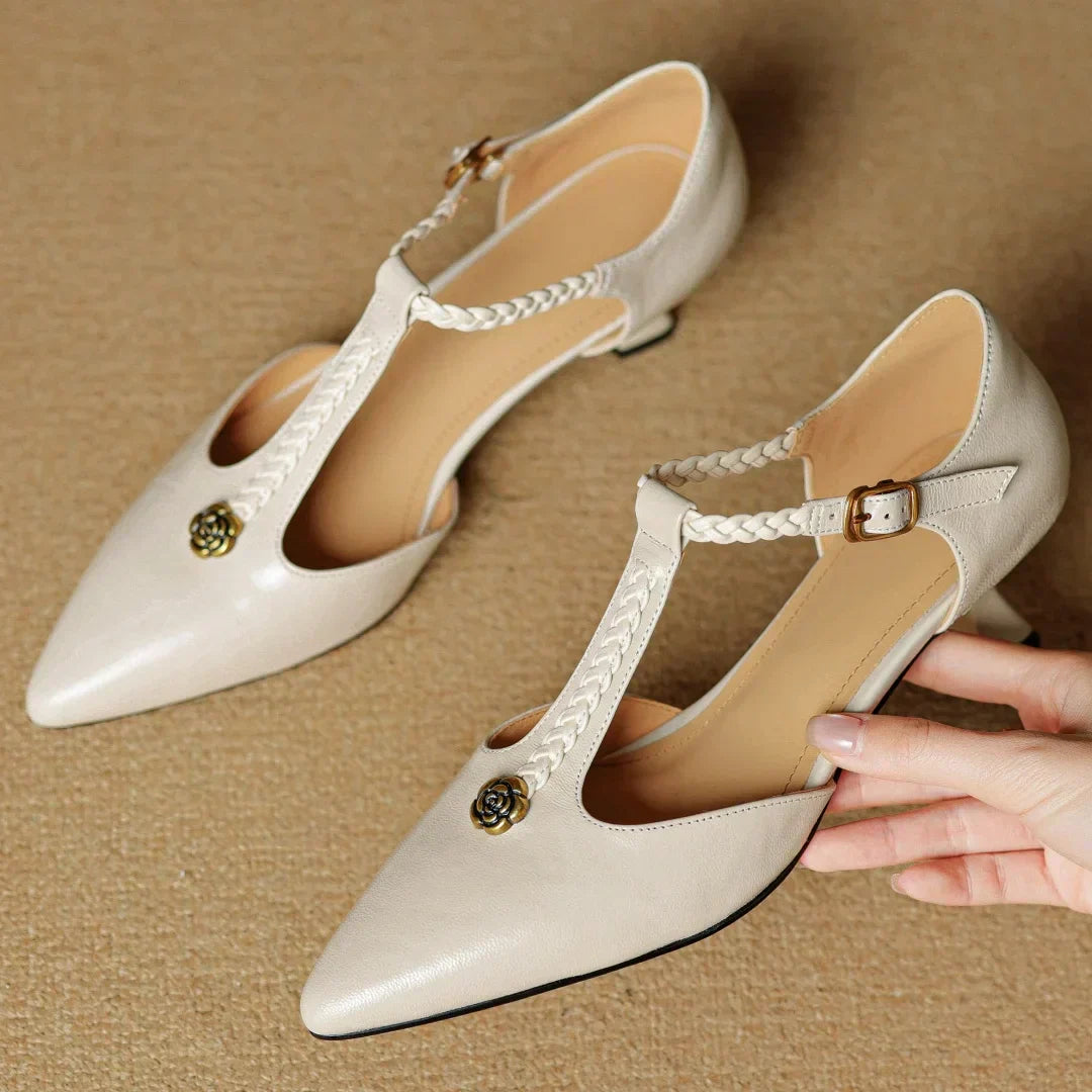 Talia T-Strap Sandals 5
