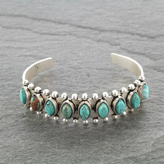 Talia Vintage Turquoise Bracelet 0