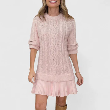 Aisling Cable Knit Classic Sweater