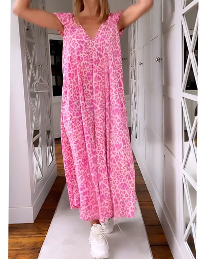 Vivienne V-Neck Maxi Dress 1