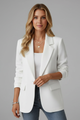 Women's Blazer with Notched Collar – Tailored Single Jacket for Office & Smart Wear 6