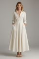 Women's Midi Dress with Defined Waist – Elegant Fitted Day & Occasion Dress 2