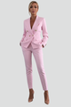 Women's Two-Piece Suit Set – Tailored Blazer & Straight-Leg Trousers for Office & Workwear 8