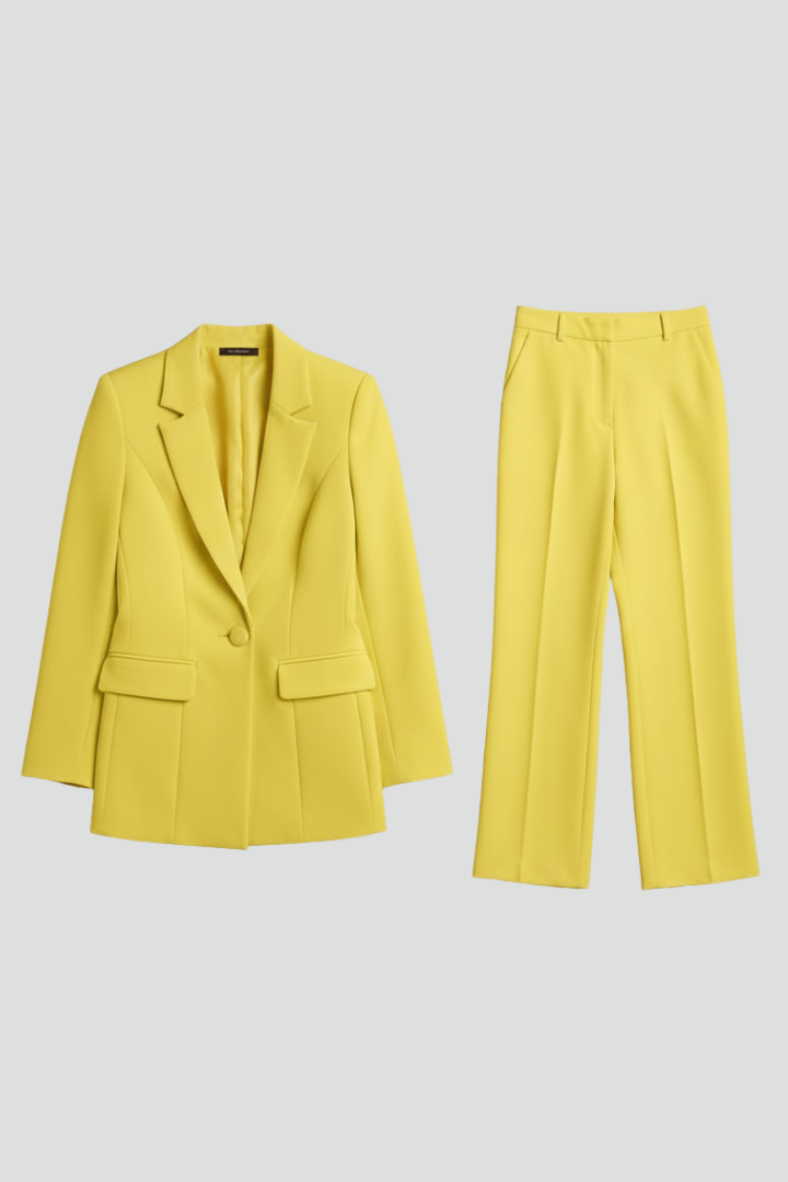 Women's Suit Set – Tailored Blazer & Wide-Leg Trousers for Office & Smart Occasions 1