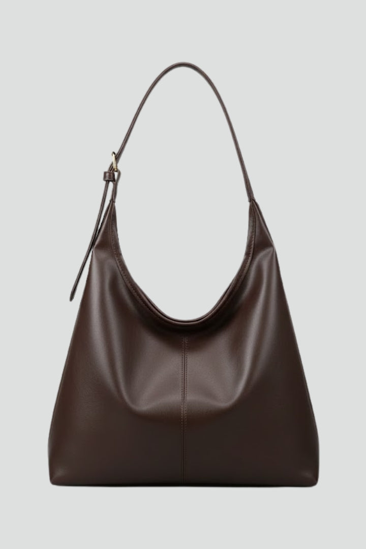 Women's large shoulder tote bag with long handles and spacious interior