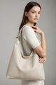 Women's large shoulder tote bag with long handles and spacious interior
