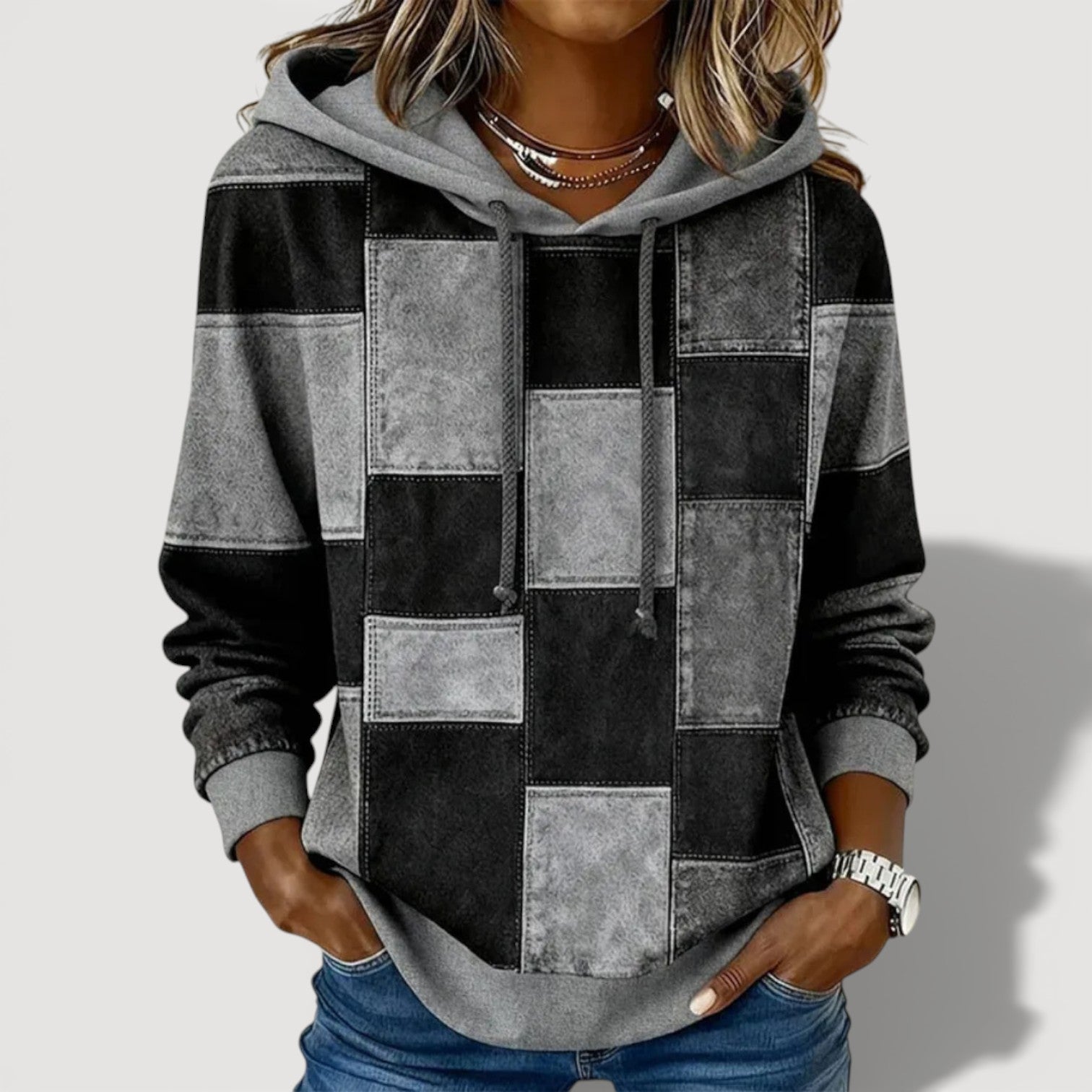 Yara Patchwork Jumper 1