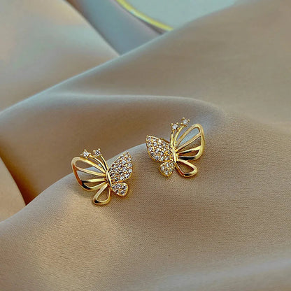 Zara Butterfly Stud Earrings 1