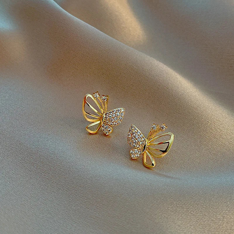 Zara Butterfly Stud Earrings 2