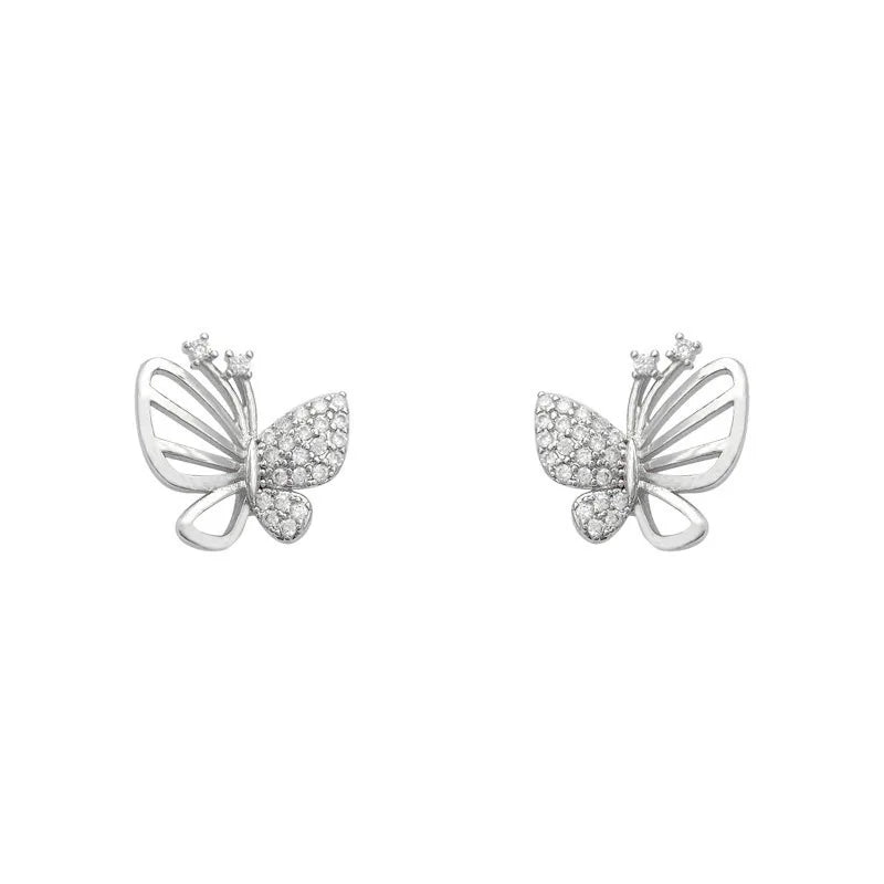 Zara Butterfly Stud Earrings 5