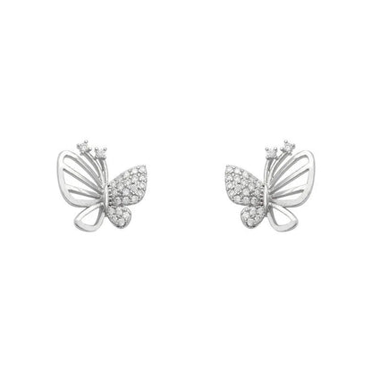 Zara Butterfly Stud Earrings 5