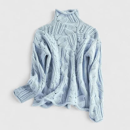 Zara Cozy Cable Knit Sweater 1