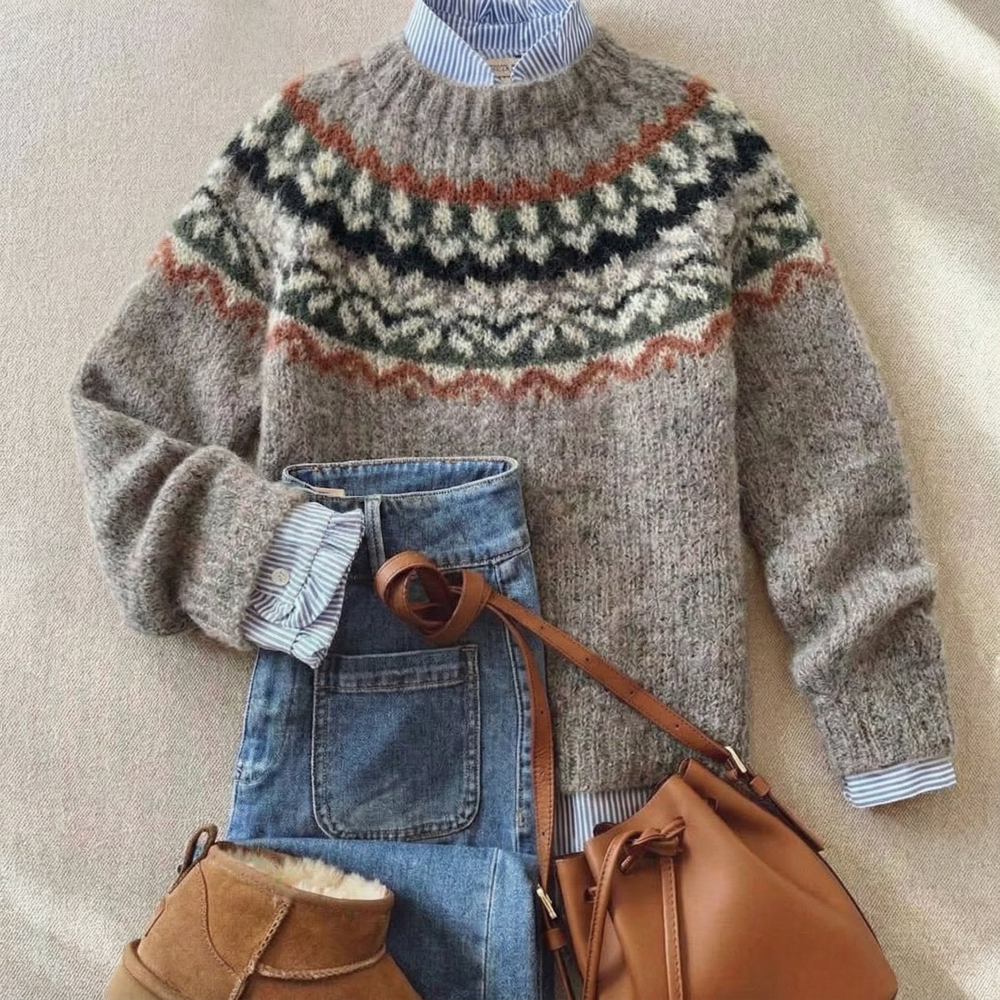 Zara Cozy Knit Sweater 3