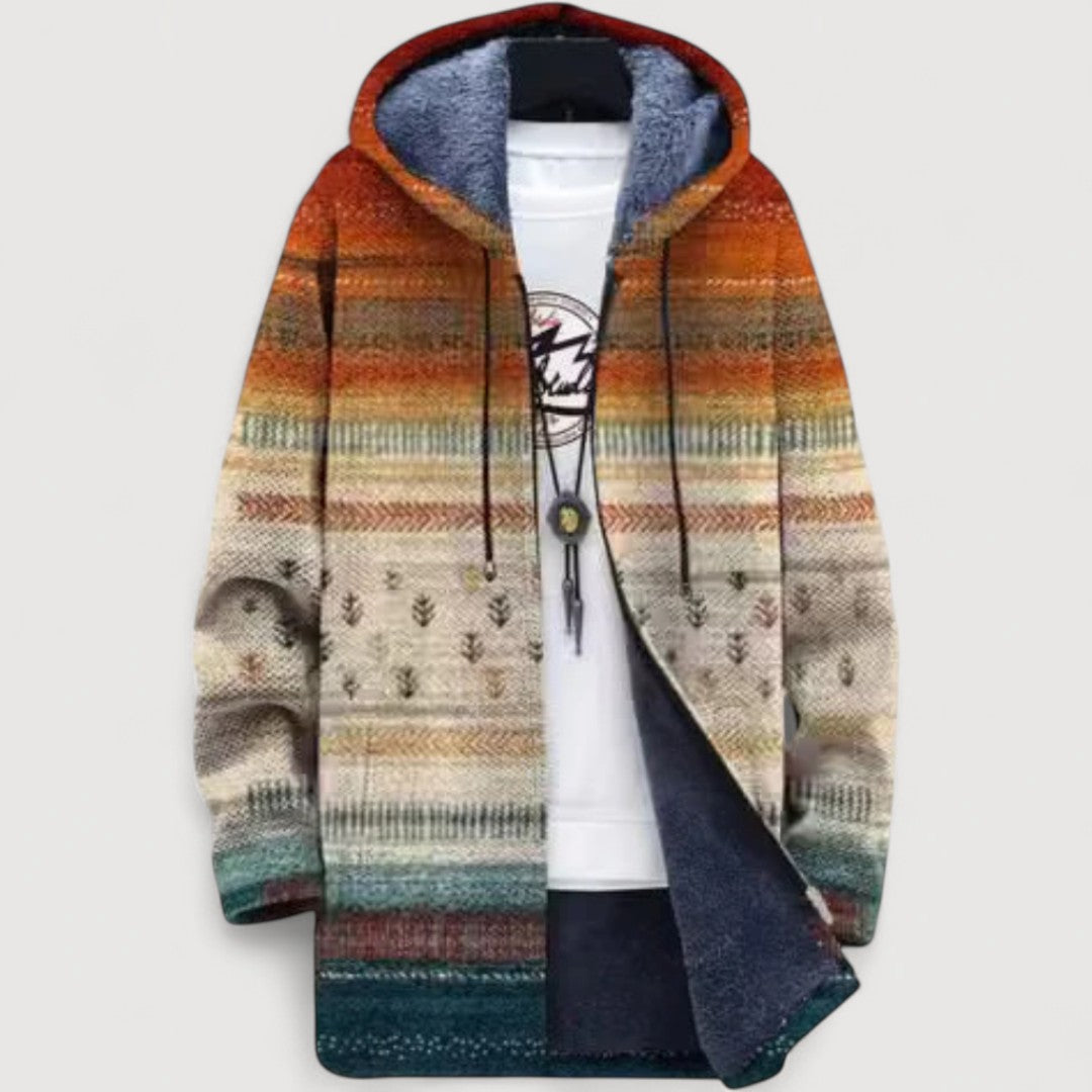 Zara Cozy Patchwork Hoodie 2