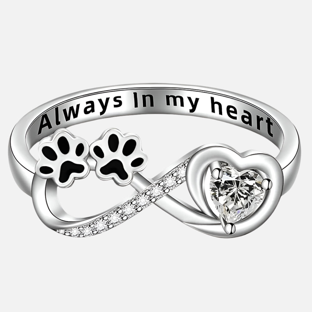Zara Infinity Paw Ring 2