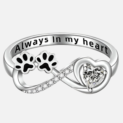 Zara Infinity Paw Ring 2