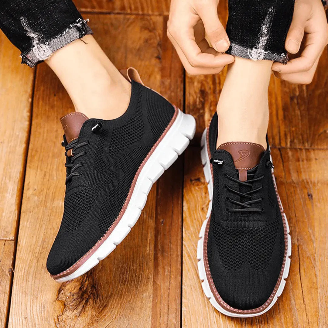 Men's Breathable Knit Sneakers – Ultra-Cushioned Lightweight Trainers 3